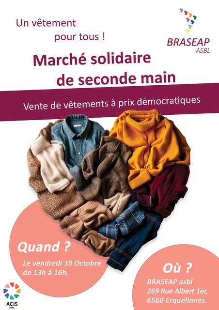Un grand succès pour notre Marché Solidaire du vendredi 10 octobre !
